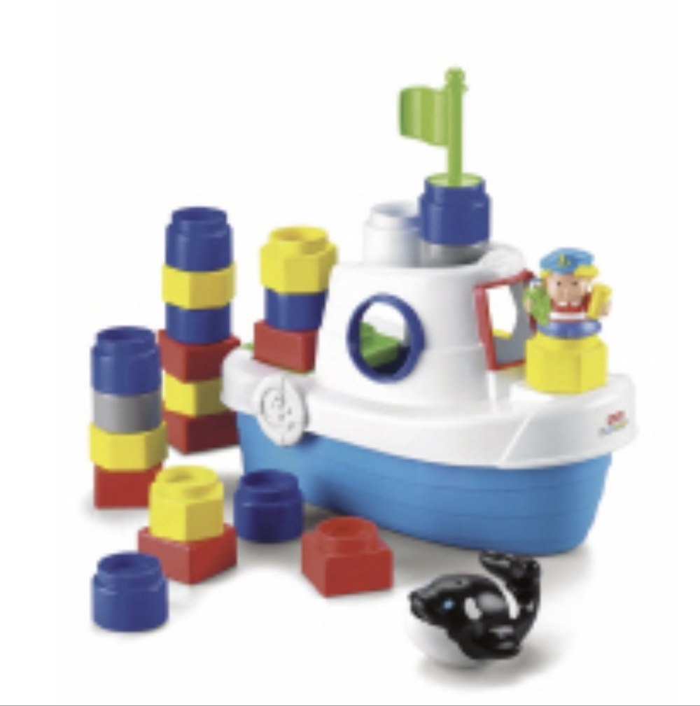 Little People Floaty Boat 2007 Vintage Fisher Price Toy